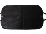 Kd 100g Unwoven Fabric Snap Fastener Closure Garment Dress Bag With Leather