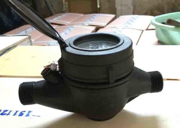 Multi jet residential water meter for volumetric water metering in water utility