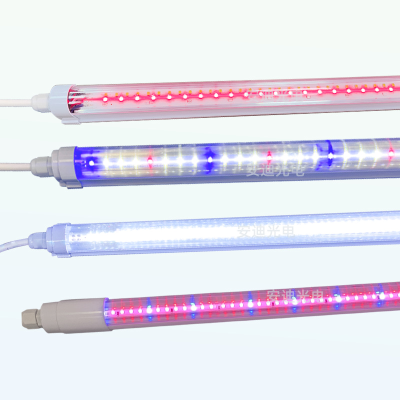 Indoor 36W 25W 18W UV IR NIR T8 LED Tube Grow Light 6500K 460nm 660nm 395nm For Hydroponics