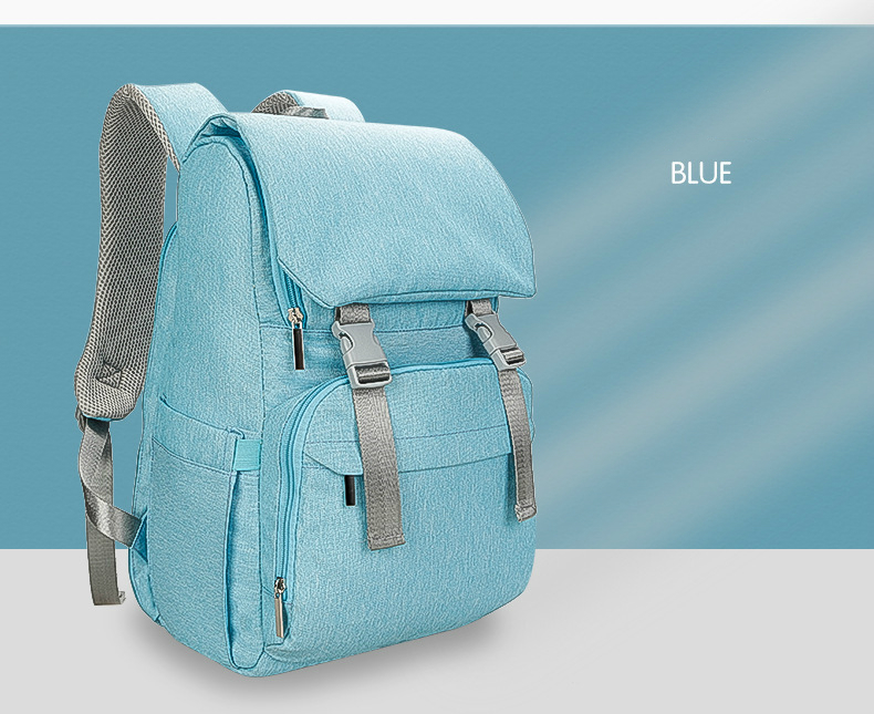 Waterproof Mommy Diaper Bag Large Capacity Backpack Organizer Multifunction Baby Bags With Stroller Strap For Mom&Dad