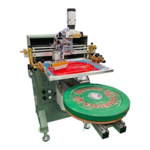 China Servo 500mm Flat Screen Printing Machine Weight Plates Silk Screen Press factory