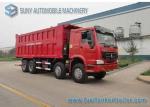 HOWO 4 Axles Garbage Trucks , waste collection Truck 8X4 Drive