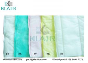 China KLAIR Air Filter Synthetic Bag Filter Media Bag Filter Roll Pocket Filter Media Roll factory