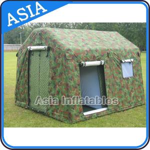 China 6 Person Large Waterproof Military Outdoor Inflatable Luxury Family Camping Tent factory