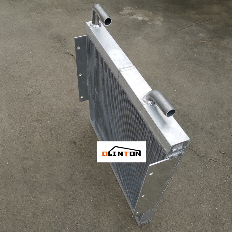 OEM Supported Excavator Parts Oil Cooler Radiator Oil Hydraulic Radiator For Hitachi EX UH025-7