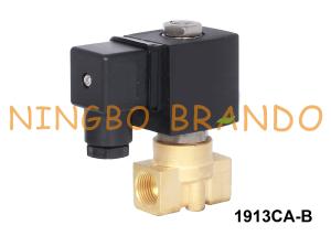 China 1/8'' 2 Way NC Direct Drive Brass Electric Solenoid Valve Water Air 24V 220V factory