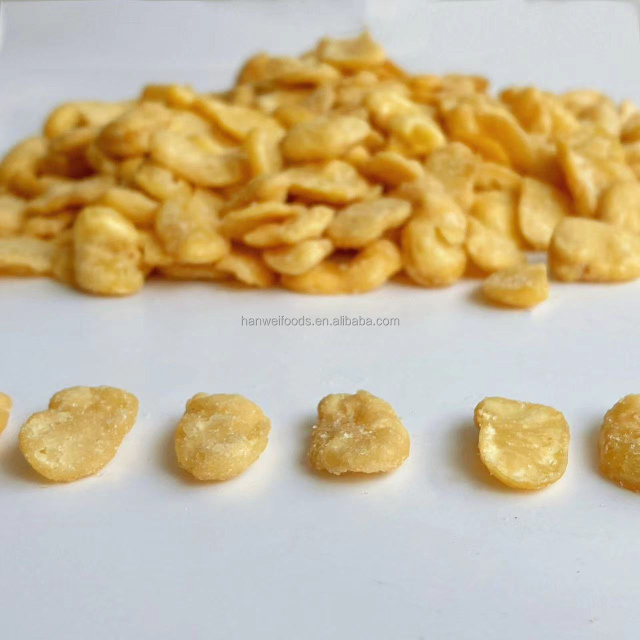 Slice Chips Spicy Broad Beans OEM Pizze Flavor Healthy Crispy Snacks