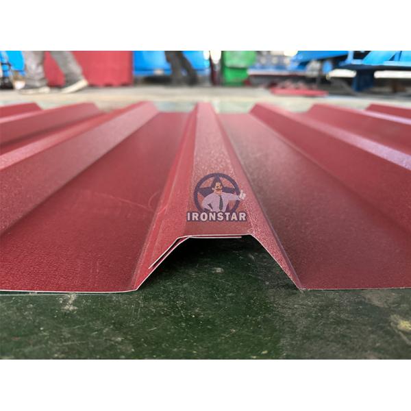 6 rib trapezoidal and glazed tile double layer roll forming machine for Slovakia