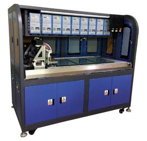 China RFID Card Contactless Card Inlay Production Line Card Chip Bonding 3 Worktables factory