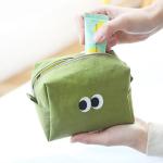 Waterproof Small Velvet makeup bag organizer
