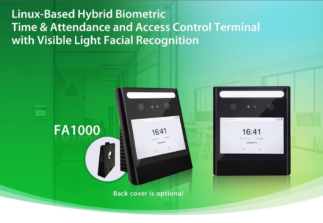 Staff Biometric Face Recognition Fingerprint Scanner Clock In And Out Employee Time Attendance Machine Time Recorder-FA1
