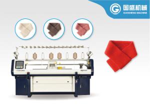 China Single Phase Flat 12G Scarf Knitting Machine factory