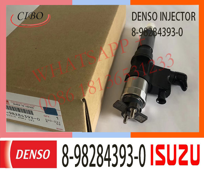 8-98284393-0 For ISUZU 4HK1 Common Rail Diesel Fuel Injector 095000-0660 8982843930