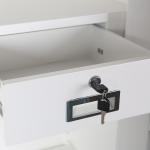 Safety Office Storage fireproof metal cabinet 6mm Thickness For Jewelry