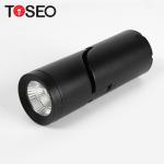 Black Surface Mounted Downlight Adjustable 90 Degree 10W Bathroom Ceiling