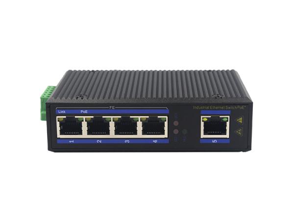 UT05GP unmanaged industrial 5port 10/100/1000M UTP RJ45 POE ethernet switch DIN