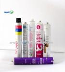 Empty Colored Collapsible aluminum tubes Dimension 28*160mm 60ml volume