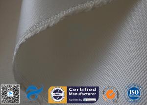 China Fireproof Heavy Duty High Silica Fabric Fiberglass Cloth 1.3mm Thickness factory