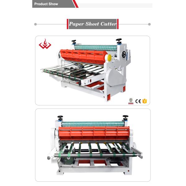 Corrugated Paper Board NC Cutter Machine Reel Paper Sheet Cutter Easy Operation