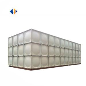 China Depends on capacity Customized FRP/GRP Tank Sectional Modular Insulation Water Storage Tank factory