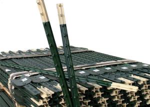 China 1.86kg/Ft Y Post Fence Black Bitumen Paint With Teeth factory