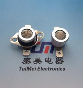 China Thermostat Temperature Control Switch 60C Normal Close KSD301 Bimetal Thermostat factory