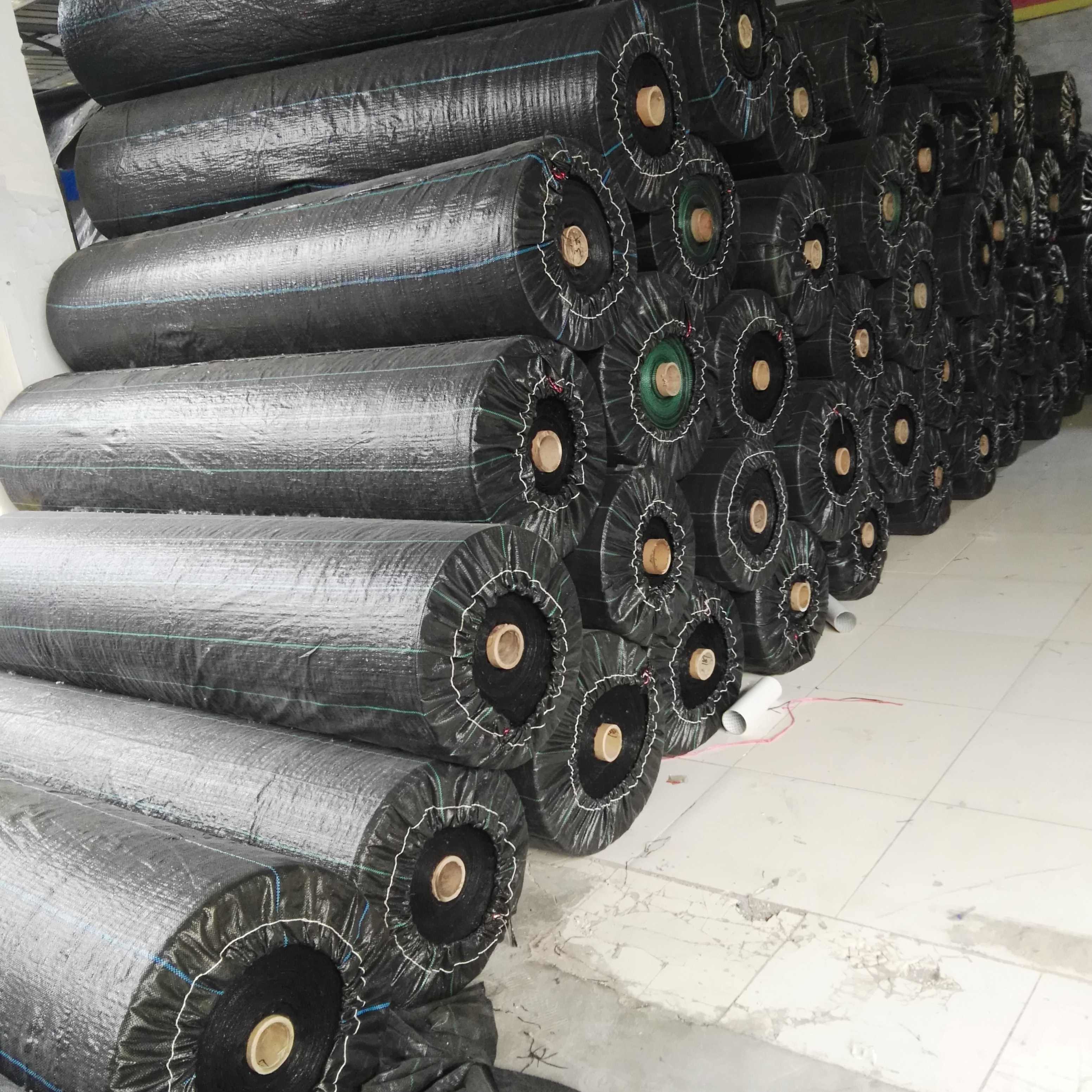 1-8m width PP agricultural mulch film /weed barrier/pp weed control mat/geotextile