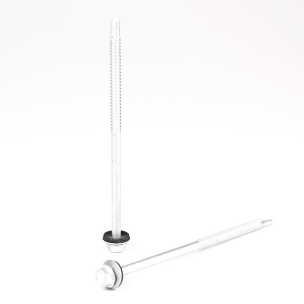 Ruspert Coated Stainless Steel Self Drilling Screws 6.3x130mm for Tapping and