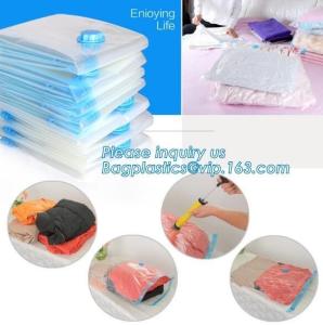 China vacuum storage bag set, plastic nylon pe vac bag for travel, clothes storage bags vacuum, bagplastics, bagease factory