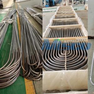 China ASTM A269 TP347/321 Seamless U Bend Tube 25.4 X 2.11mm For Petroleum Refining factory