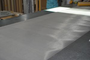 China High Tension Silk Screen Printing Mesh / Stainless Steel Bolting Cloth factory