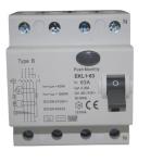 10KA Type B 63A RCD Circuit Breaker For Leackage Protection