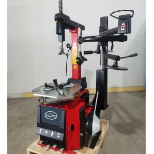 China Pneumatic Automotive Tire Changer With Right Arm Assist System Fitting Car Tyre Changer Machine Automatic Positioning Function Car Tyre Changer Free Lifting Positioning Tire Fitting Machine on sale