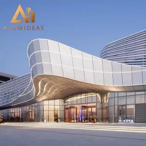 China Metal sheeting for exterior walls factory