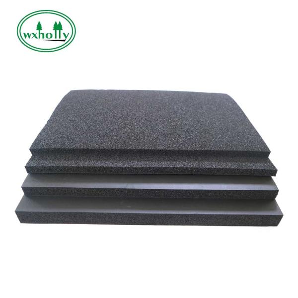 China Soft Engineering Thermal Insulation 45kg/M3 Fireproof Rubber Sheet factory