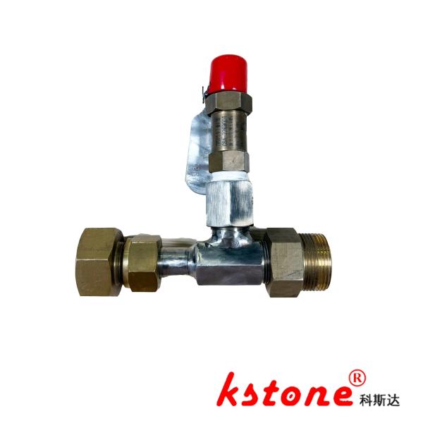 Customizable Pressure Limit & Threads Spring-Loaded Safety Valve, 0.7 Mpa for
