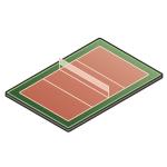 30kg/drum Synthetic Spu Acrylic Court Surface Spray Painted