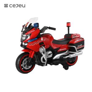 China For boys and girls ages 3-8 riding police motorcycles with two balance training wheels, lights and music factory