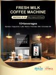 DIY Menu Freshly Brewed Coffee Vending Machine Anti Pollution