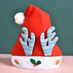 Santa Claus Christmas Hat Red Xmas Decoration For Fancy Dress Up Unisex Costume