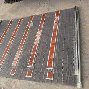 China Crimped Woven Poly Ripple Self Cleaning Screen Mesh For Black Mining Sieves In Vibrating Screen factory