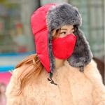 Unisex Winter Hat Lei Feng Hat Cotton Hat