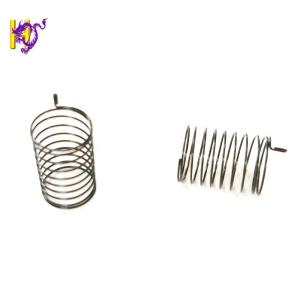 China HeZhi 2mm Metal Conical Helical Touch Button Spring For PCB Switch factory