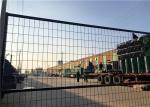 Powder Coated / Galvanized Weld Temporary Wire Mesh Fence For Barrier