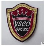 Waterproof Nylon Embroidered Logo Patches For Uniform Wear Decoration Customizab
