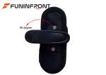 Durable Heavy Duty Pouch Holster Holder with 180 Degree Spin Clip for Flashlight