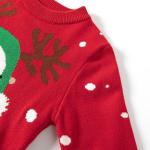 Kids Baby Boys Pullover Sweaters Baby Boy Long Sleeve Christmas Cartoon Knit