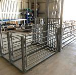 Galvanized Carbon Steel Tube Steel Frame Fence Panels Welding 4ft Height
