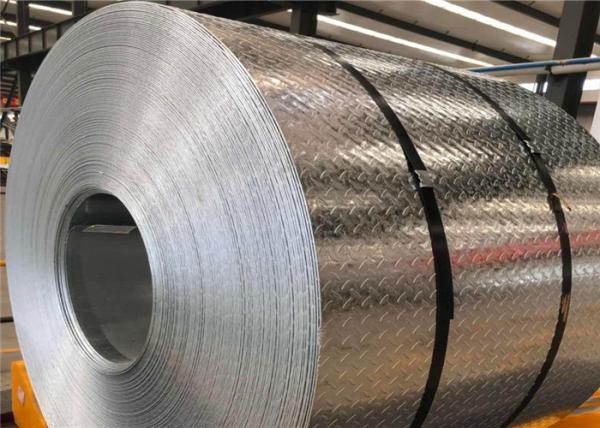 Furniture Ms Chequered Sheet Coils High Weld Bending Capability Low Thermal