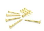 DIN7997 Brass Cross Recessed Countersunk Head Wodd Screws Flat Head Wood Screws